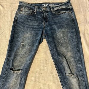 Low-Rise Denim Jeggings